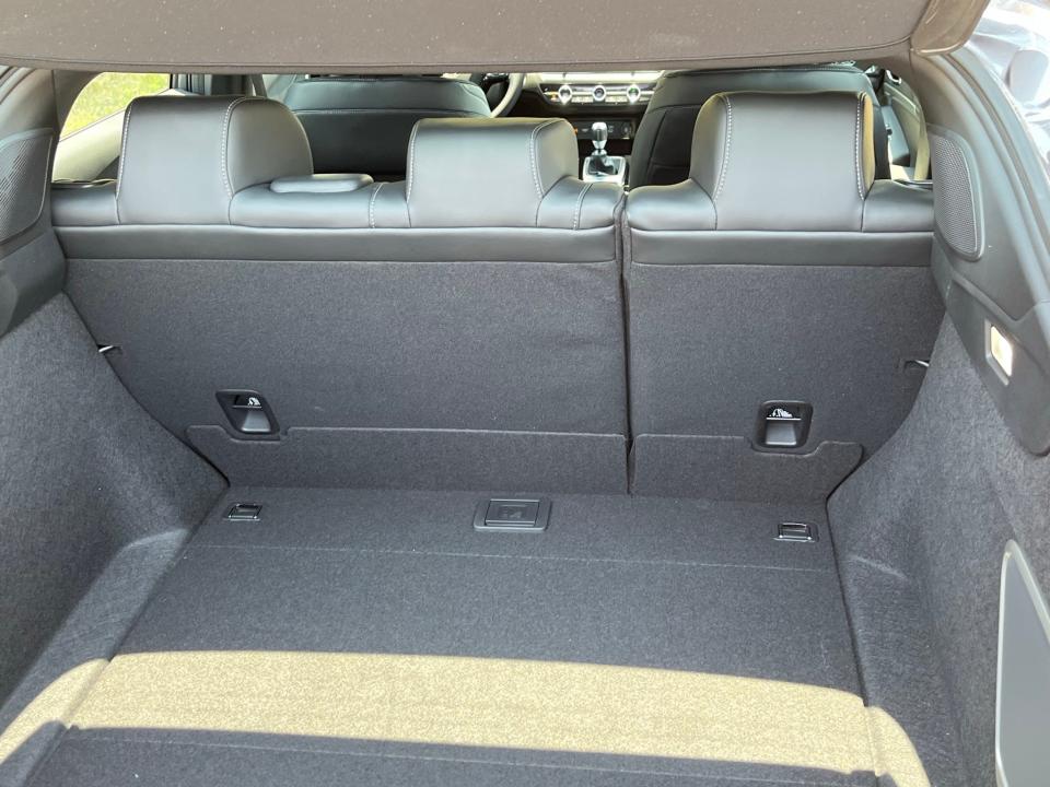 The 2023 Acura Integra's 24.3 cubic foot cargo area.