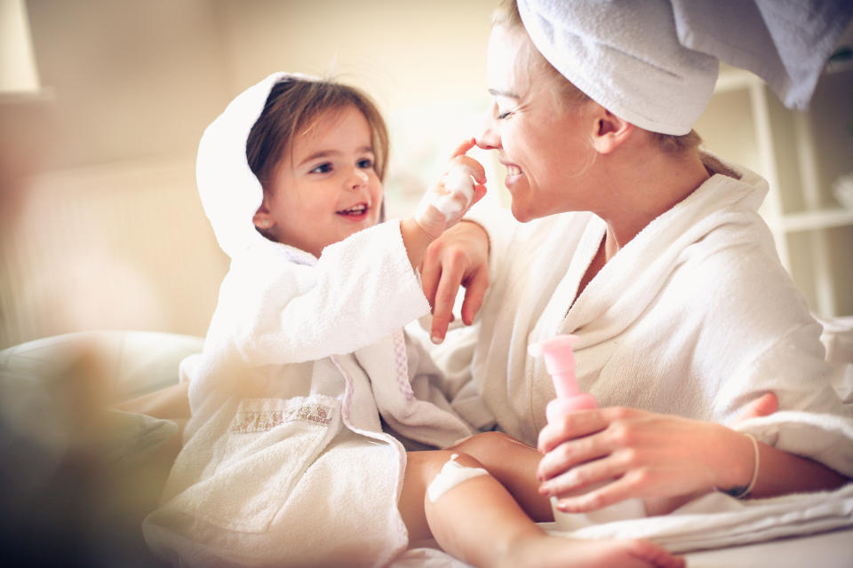 El momento del baño, un momento de intimidad con toda la familia/Getty Images.