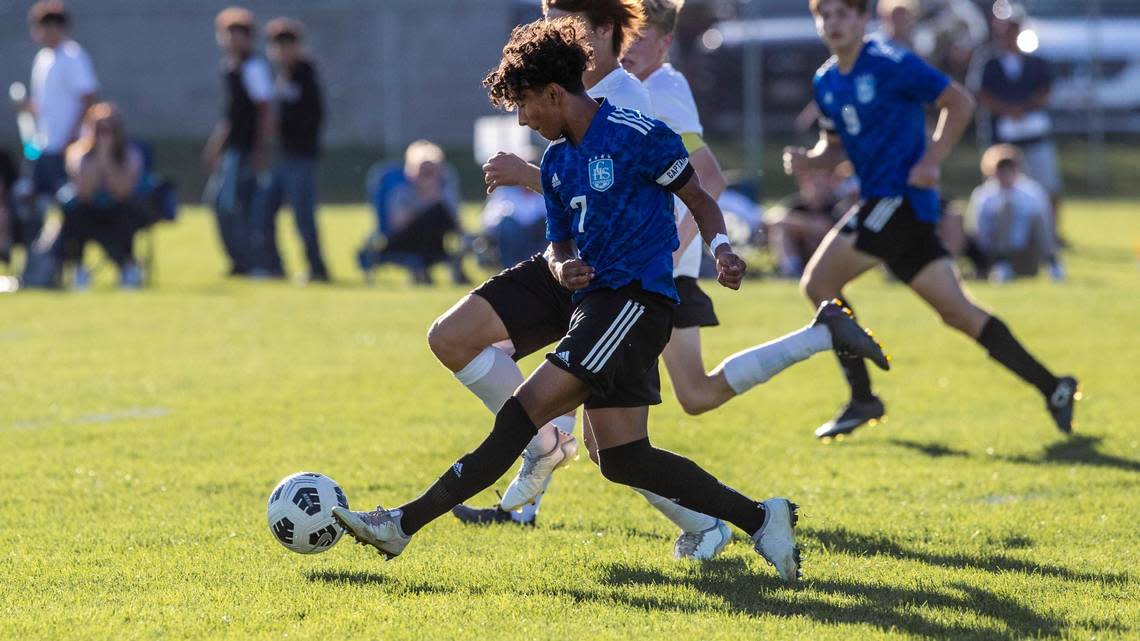 Caldwell senior Axel Gonzalez was voted the 4A boys soccer all-state first team by Idaho coaches.