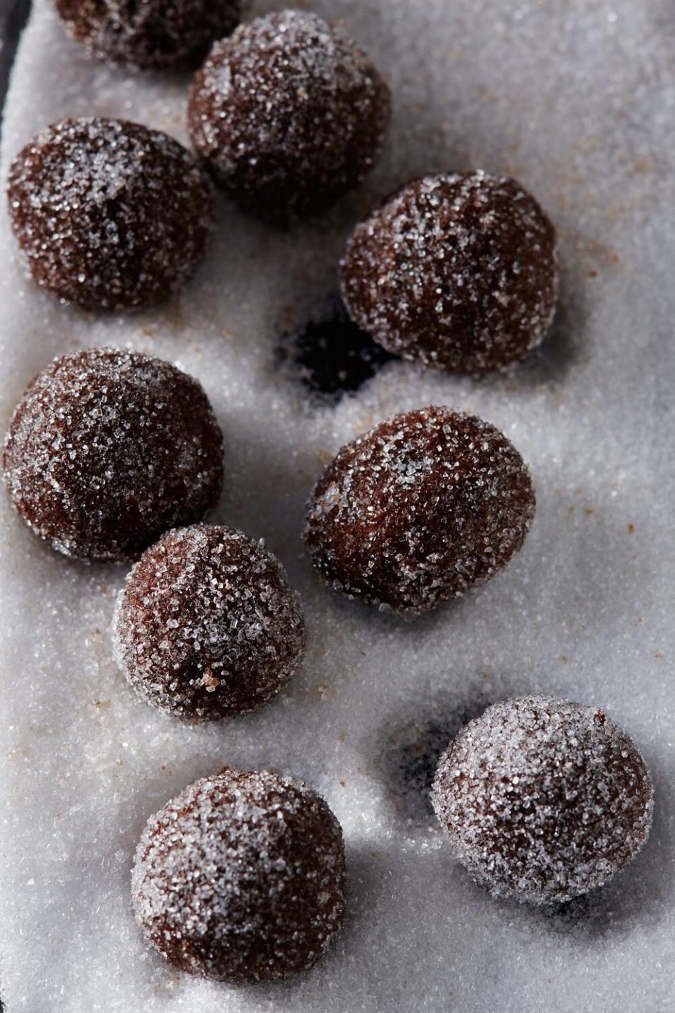 Coconut La Croix Chocolate Truffles