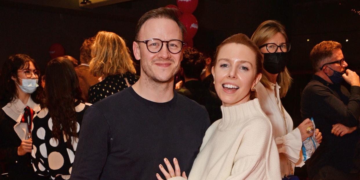 london, england december 12 kevin clifton and stacey dooley attend the press night performance of matthew bournes nutcracker at sadlers wells theatre on december 12, 2021 in london, england photo by david m benettdave benettgetty images