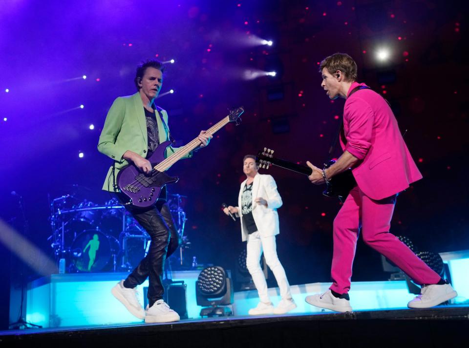 Duran Duran performs for fans at Footprint Center in Phoenix on Sept. 7, 2022.