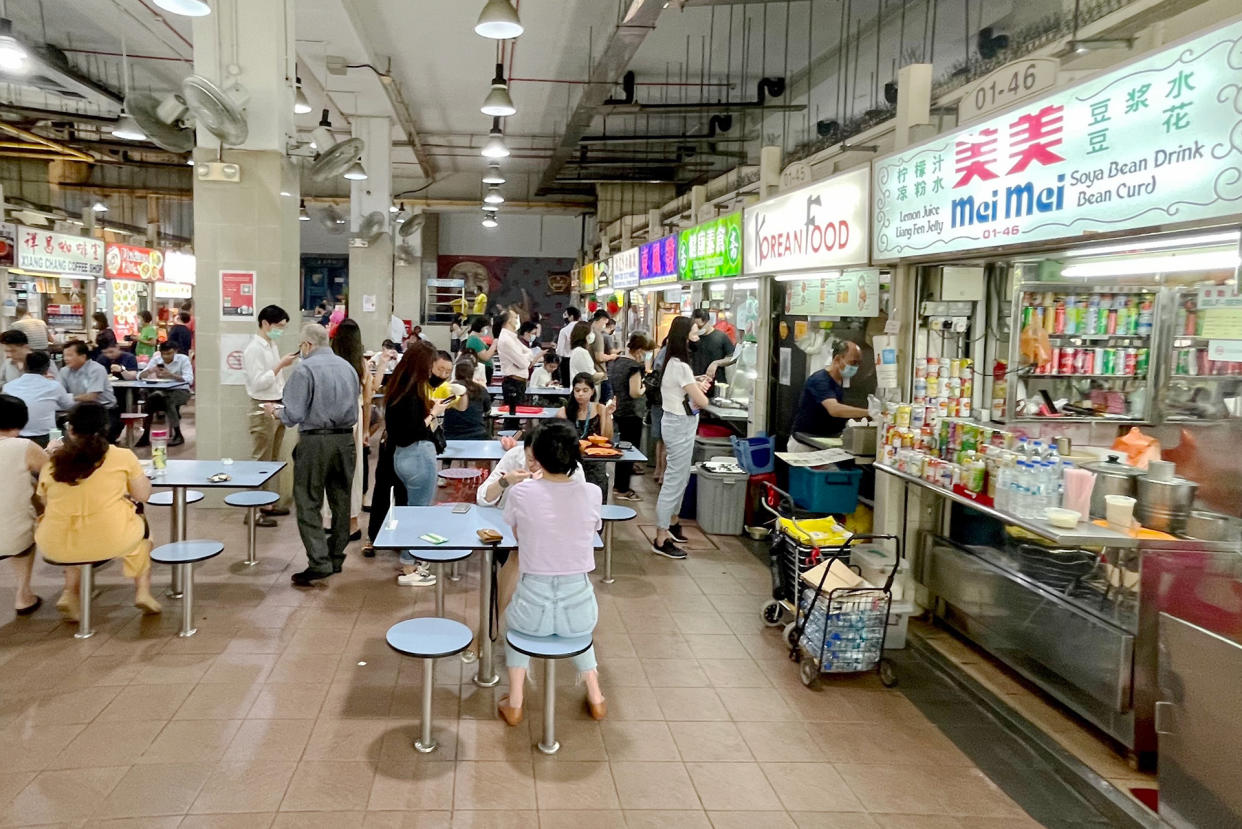 The Amoy Street Food Centre. (PHOTO: Dhany Osman / Yahoo News Singapore)