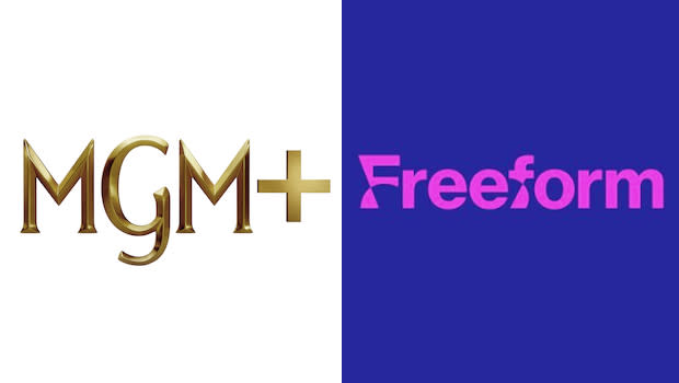 MGM+ Freeform Logos 