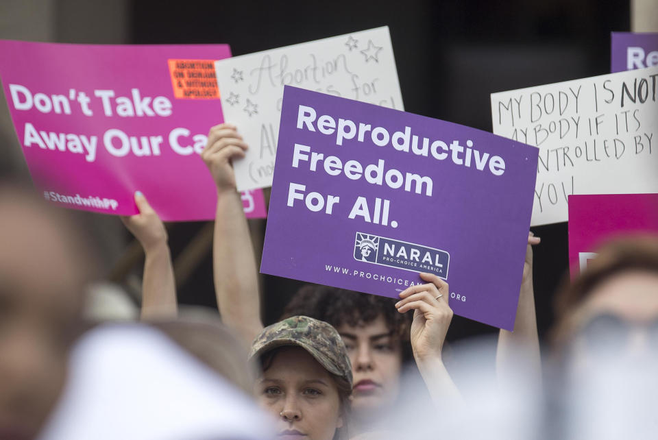 Further protests against the bill seem likely (Alyssa Pointer/Atlanta Journal-Constitution via AP)