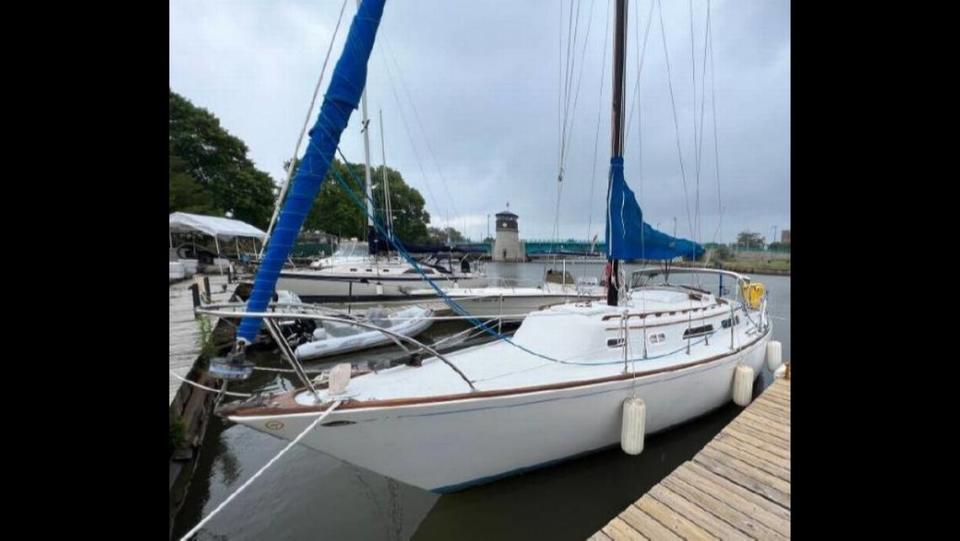 George Ferguson called family on Aug. 18 to say his sailboat had run aground near Alcatraz Island, police said. Petaluma Police Department