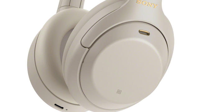 Sony WH-1000XM4 Wireless Over-Ear Headphones- Silver for sale