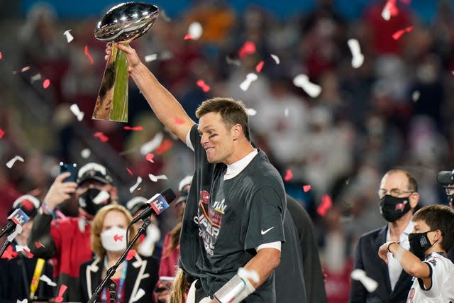 Tampa Bay Buccaneers quarterback Tom Brady