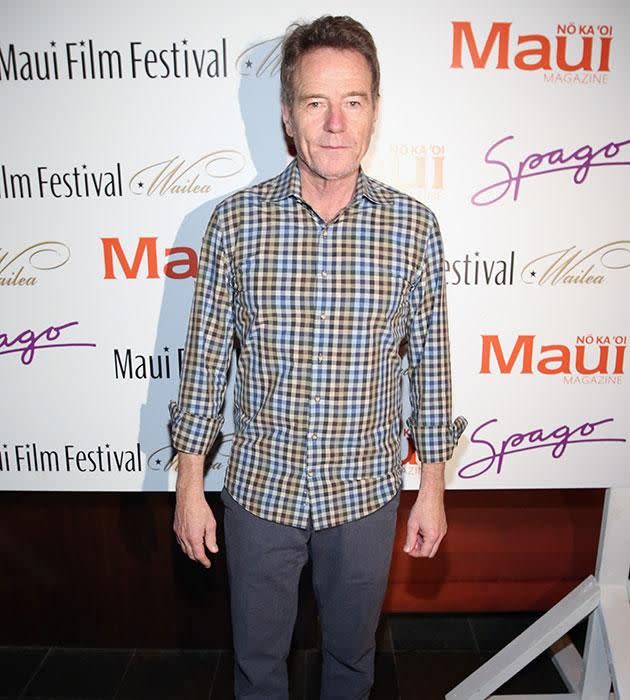 Bryan Cranston. Source: Getty Images.