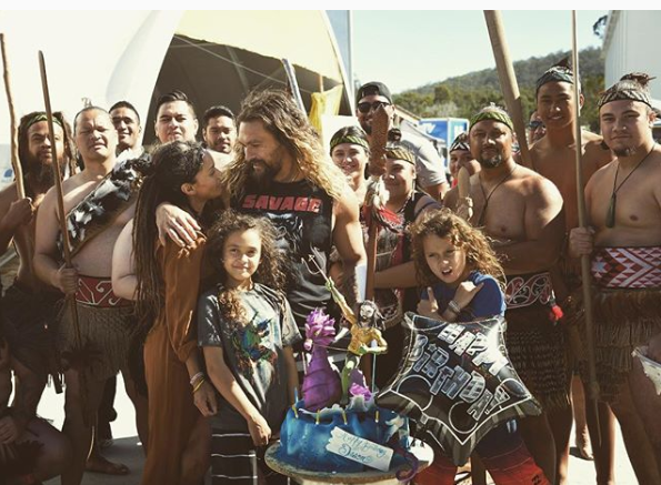 The couple welcomed their first child Lola in 2007, and their son Nakoa-Wolf was born in 2008. Photo: Jason Momoa/Instagram