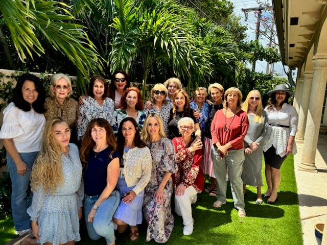 Eighteen women spanning six decades in age participated in a joint bat mitzvah ceremony at Palm Beach Synagogue April 13.