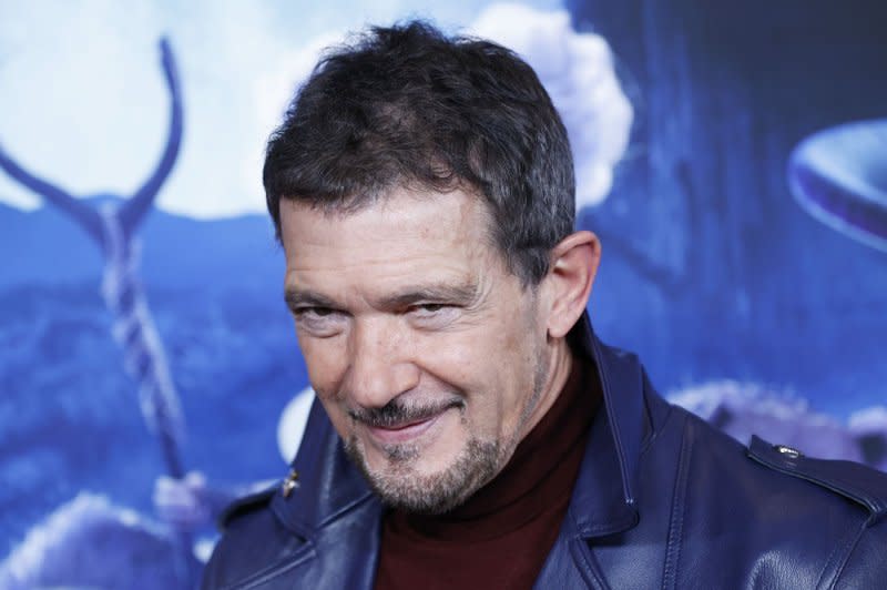 Antonio Banderas attends the New York premiere of "Puss in Boots: The Last Wish" in 2022. File Photo by John Angelillo/UPI