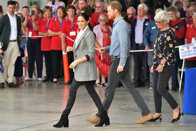 Meghan Markle and Prince Harry's first royal tour continues to go off without a hitch.