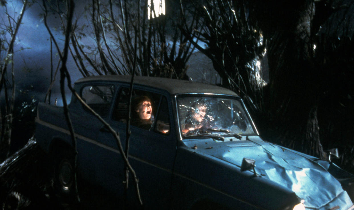 Harry Potter et la chambre des secrets Harry Potter and the chamber of the secrets 2002 réal : Chris Colombus   Daniel Radcliffe Rupert Grint  Collection Christophel © warner Bros.