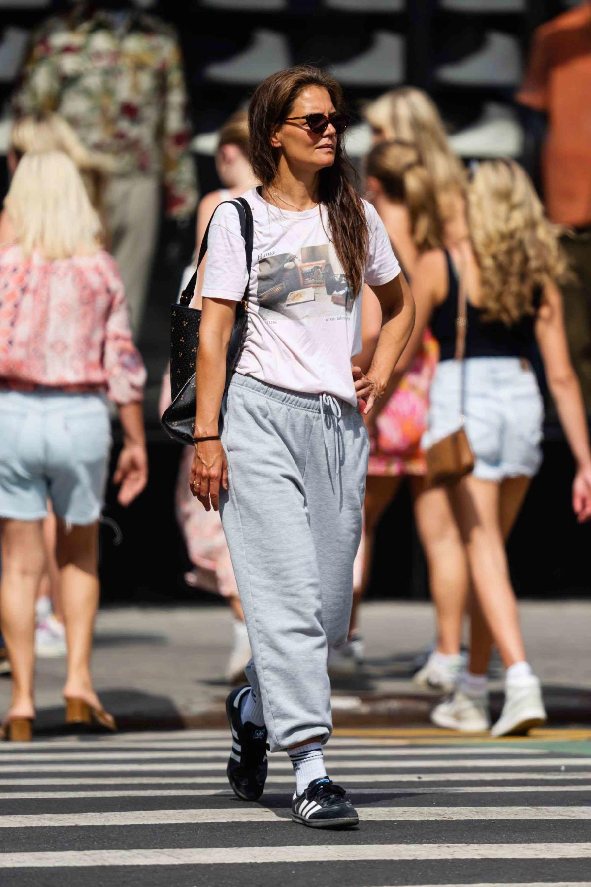 Shop 7 White Sneakers Worn By Celebrities: Katie Holmes, Emily