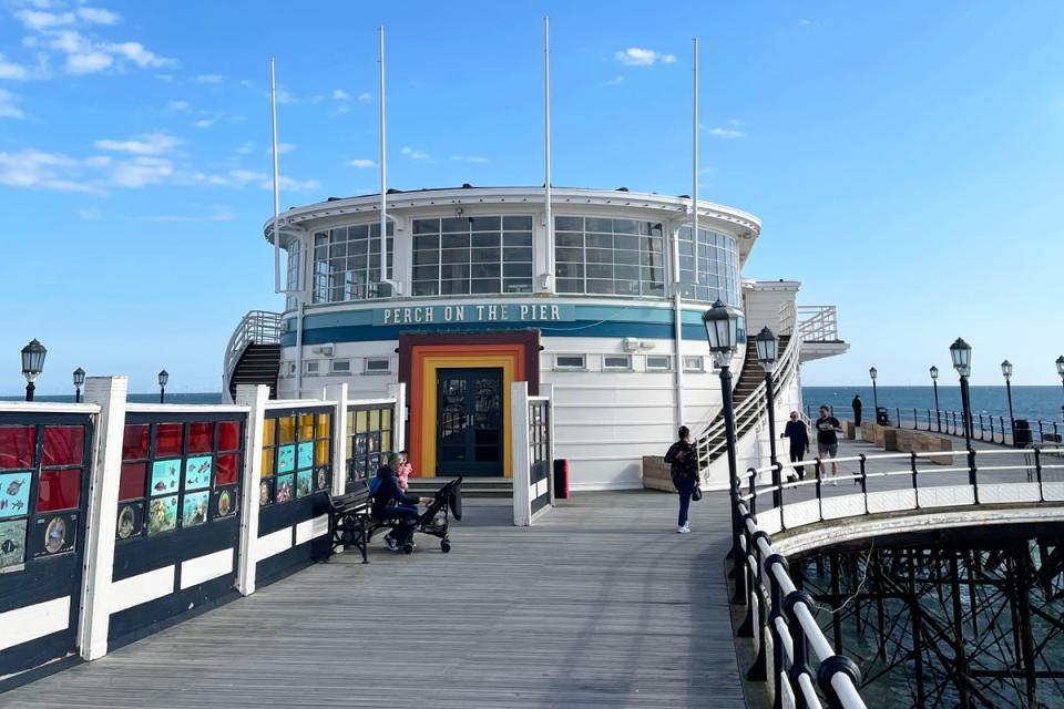 New restaurant Perch on the Pier has rejuvenated the town’s Art Deco pier (Perch on the Pier)