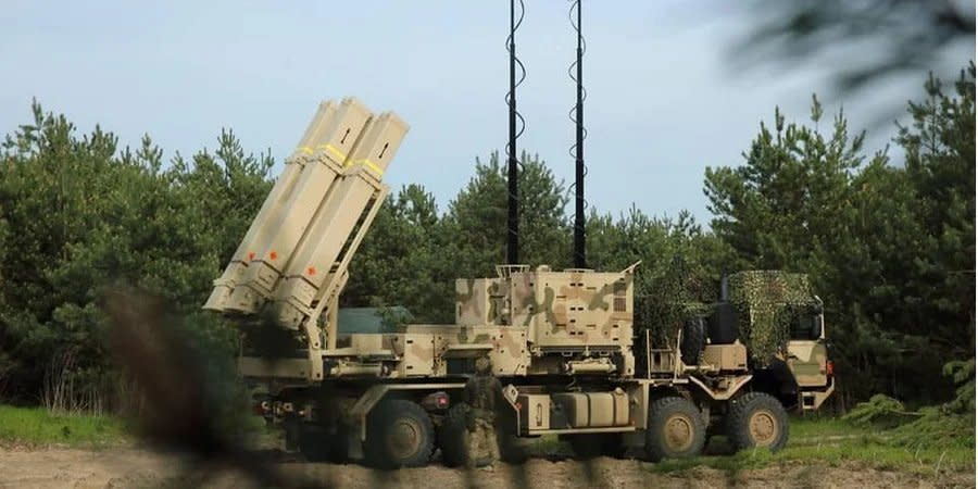 IRIS-T SAM division on operational duty in Ukraine