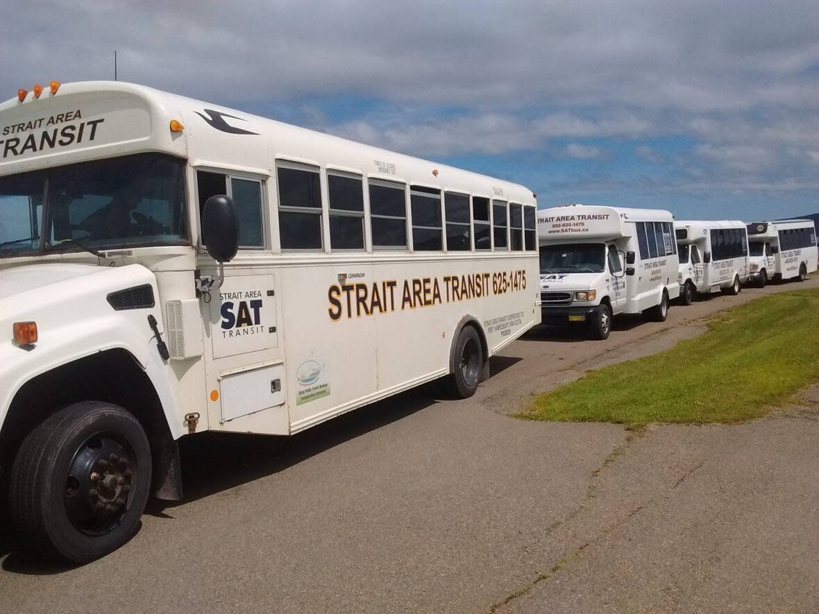 Strait Area Transit is getting three new 12-passenger vans that are wheelchair-accessible. They will complement a fleet of minivans and a 16-passenger bus. (Strait Area Transit/Facebook - image credit)