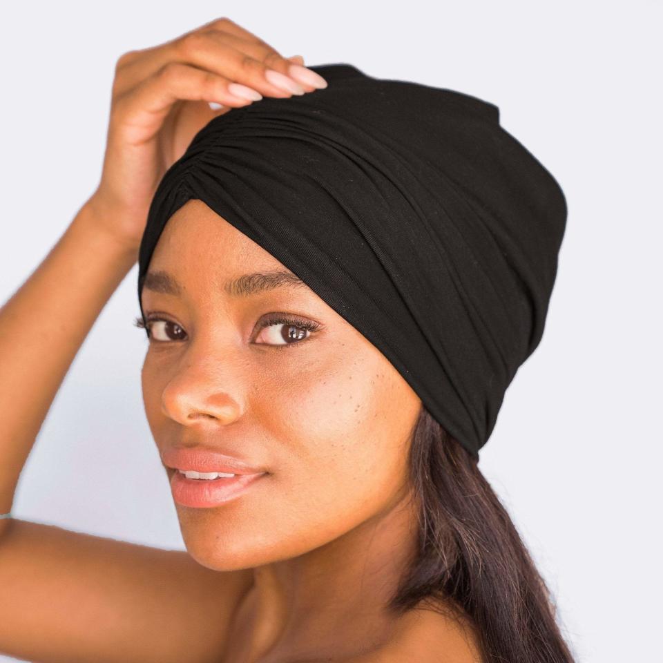 11) Satin Lined Jersey Sleep Beanie