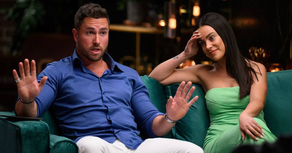 MAFS' Harrison and Bronte.