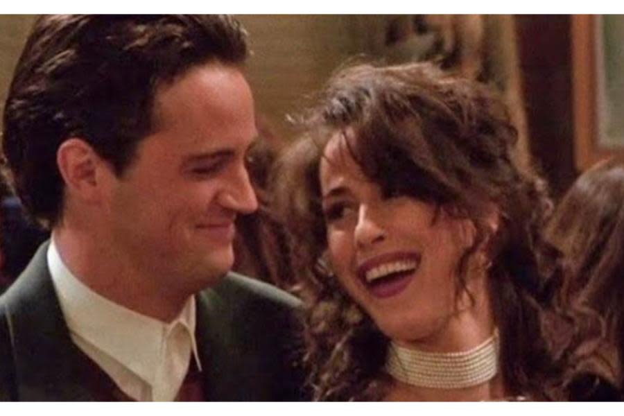 Actriz que interpretó a Janice, la novia de Chandler Bing, se despide de Matthew Perry