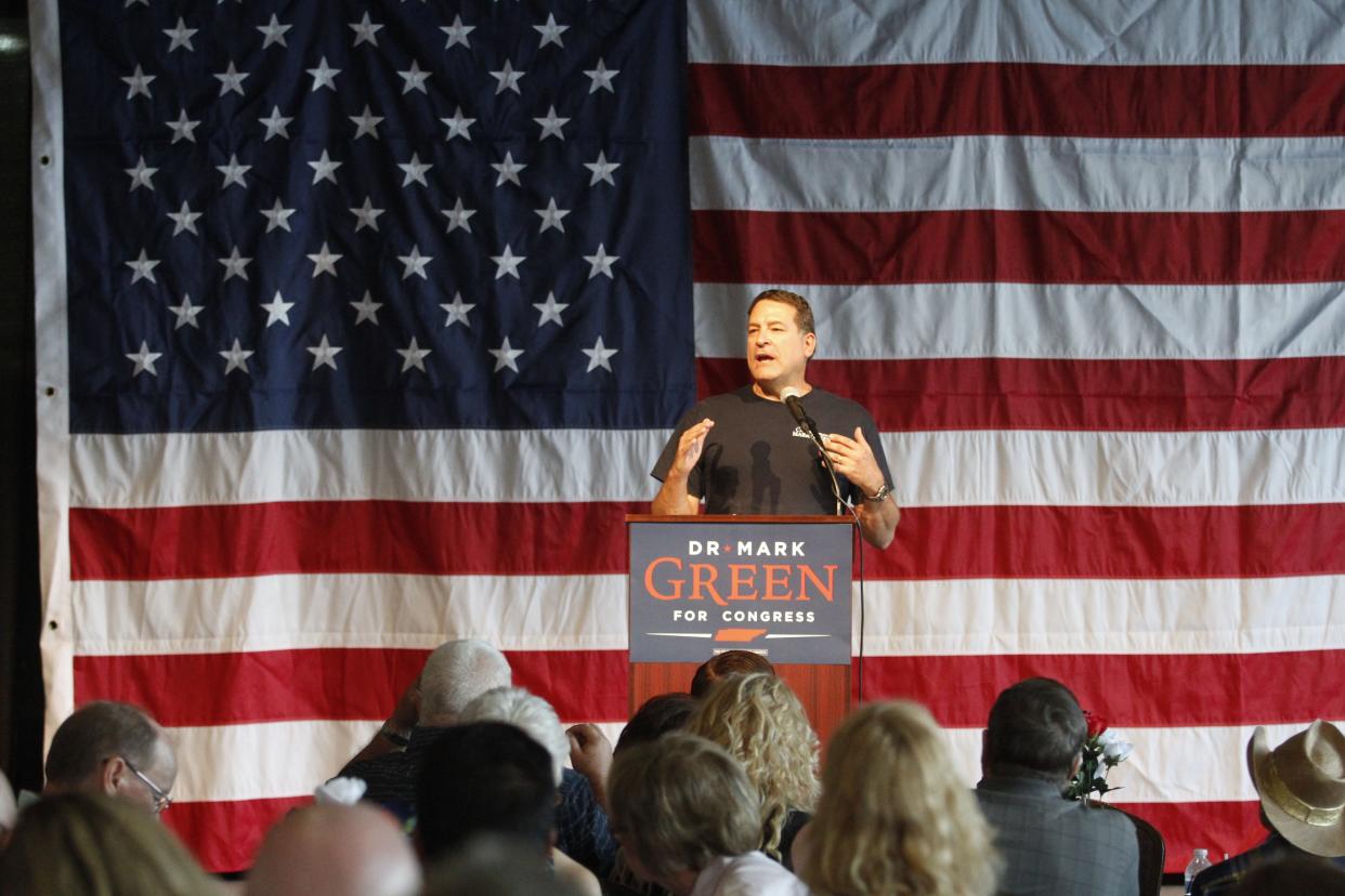 Rep. Mark Green at the 2nd Annual Red, White & Blues event at Old Glory Distilling Co., on Saturday, July 20, 2019.