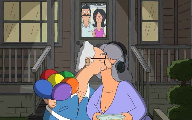 "Bob's Burgers" Season 3, Episode 18: "It Snakes a Village"<p>FOX</p>