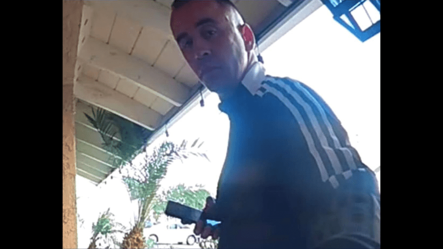 Police are searching for a serial burglar wanted for targeting homes across Orange County in December 2023. (Anaheim Police Department)