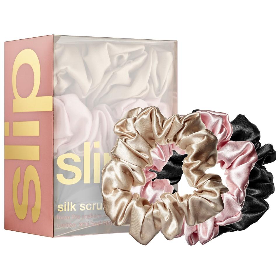 2) Large Slipsilk™ Scrunchies