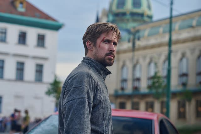 <p>Stanislav Honzik/Netflix</p> Ryan Gosling in The Gray Man