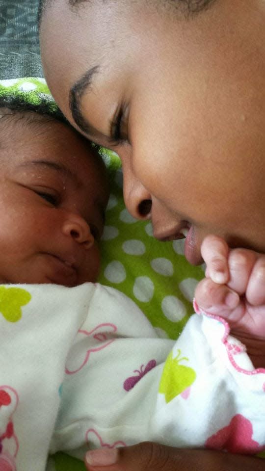 Aliyah Danyell Bing with her brother Carlos Bing. Aliyah died in 2015. She was 10-month-old. Carlos was 10.