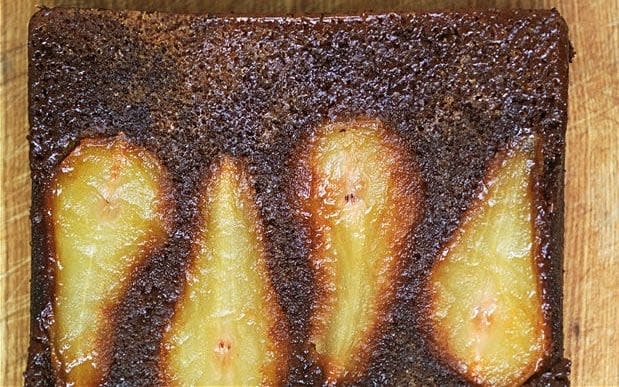 Pear and ginger cake - Laura Hynd