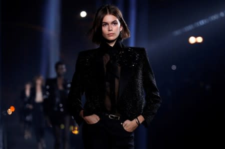 Saint Laurent Spring/Summer 2020 women's ready-to-wear collection show at Paris Fashion Week