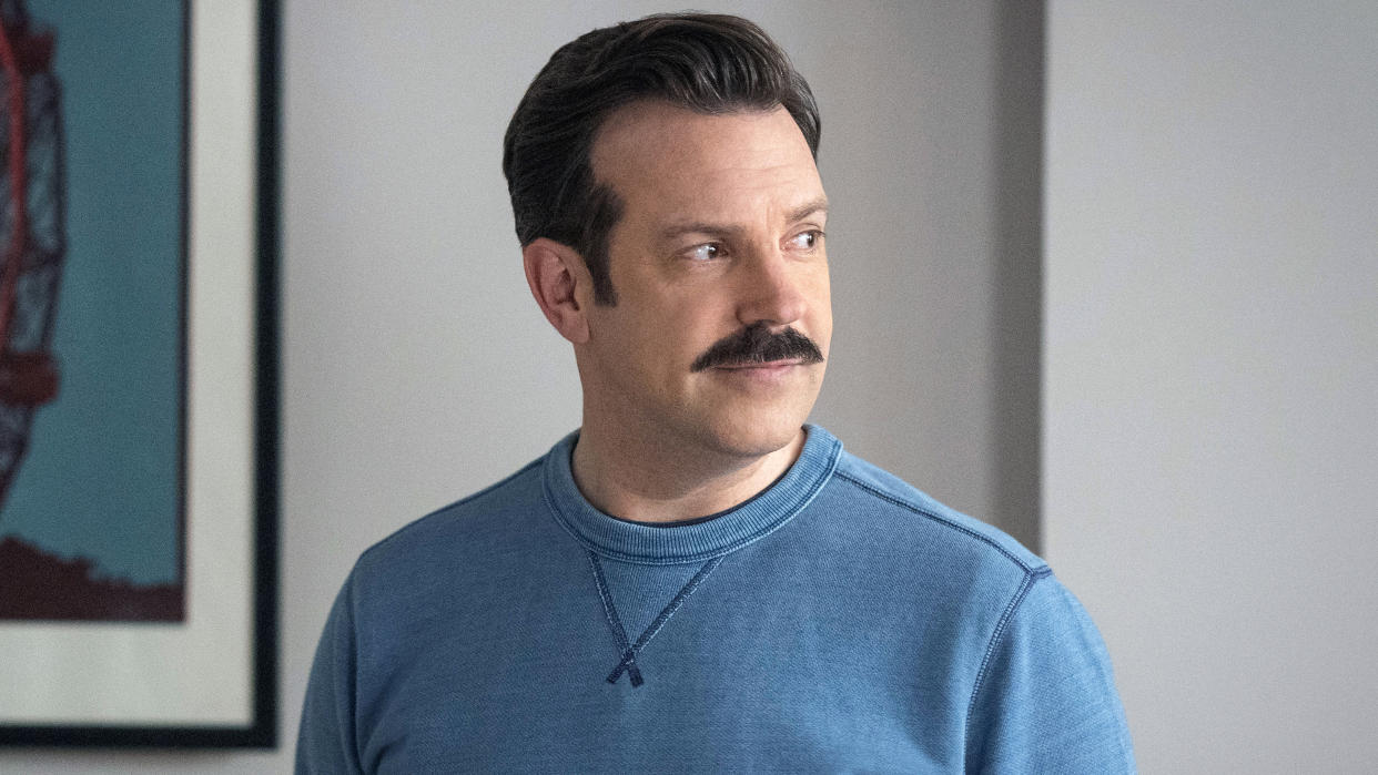  Jason Sudeikis as Ted Lasso, in Ted Lasso 