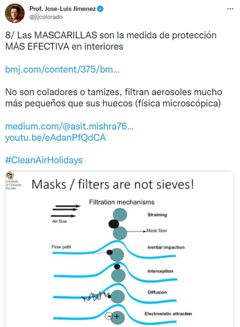 Los consejos para evitar contagiarse de coronavirus en las vacaciones (Foto: Twitter)