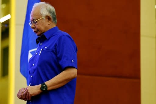 Former prime minister Najib Razak has denied any wrongdoing over the 1MDB fund