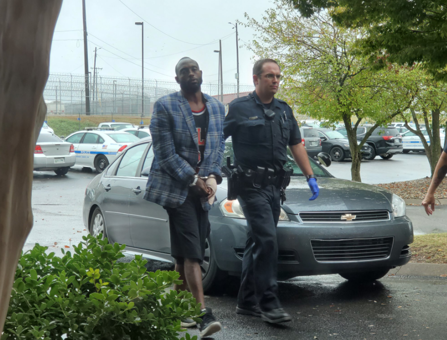 Accused killer Jermaine Agee has been released from the hospital after being treated for a hand injury received when he broke into his estranged girlfriend's home early this morning.