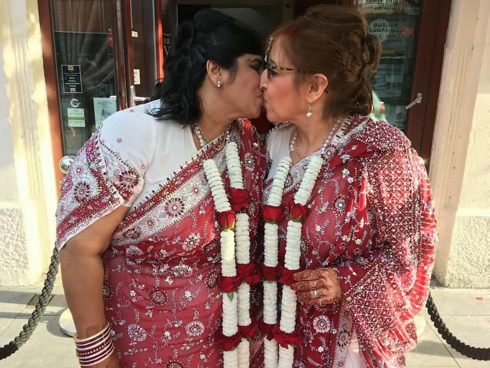 Kalaviti and Miriam’s wedding is set to go down in the history books. [Photo: SWNS]
