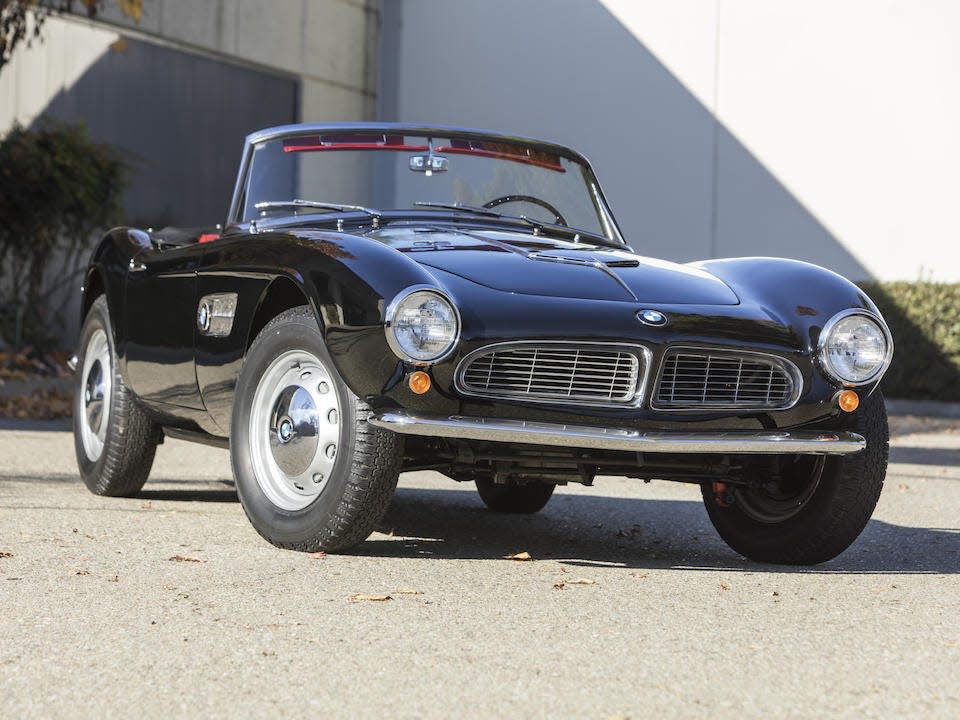 1959 BMW 507 Series II Roadster.