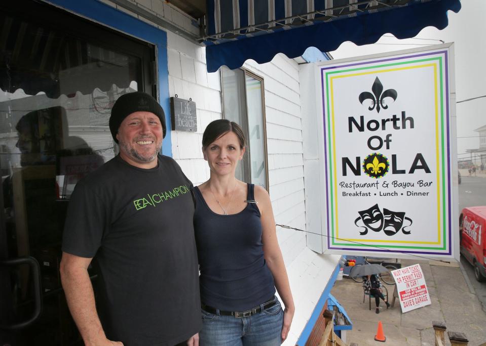 Sonny and Cassy Vasquez are opening North of NOLA, a restaurant and bar based on flavors from New Orleans on D Street in Hampton Beach.