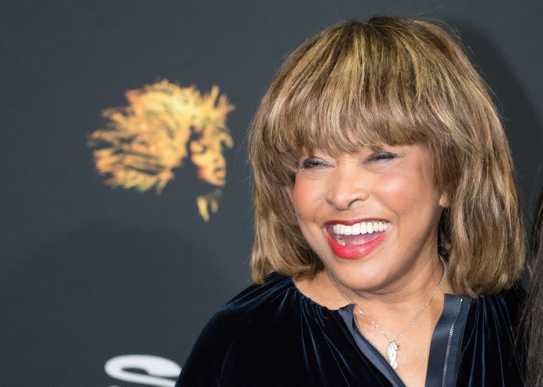 Tina Turner y su emblemática sonrisa, en Hamburgo, el 23 de octubre de 2018