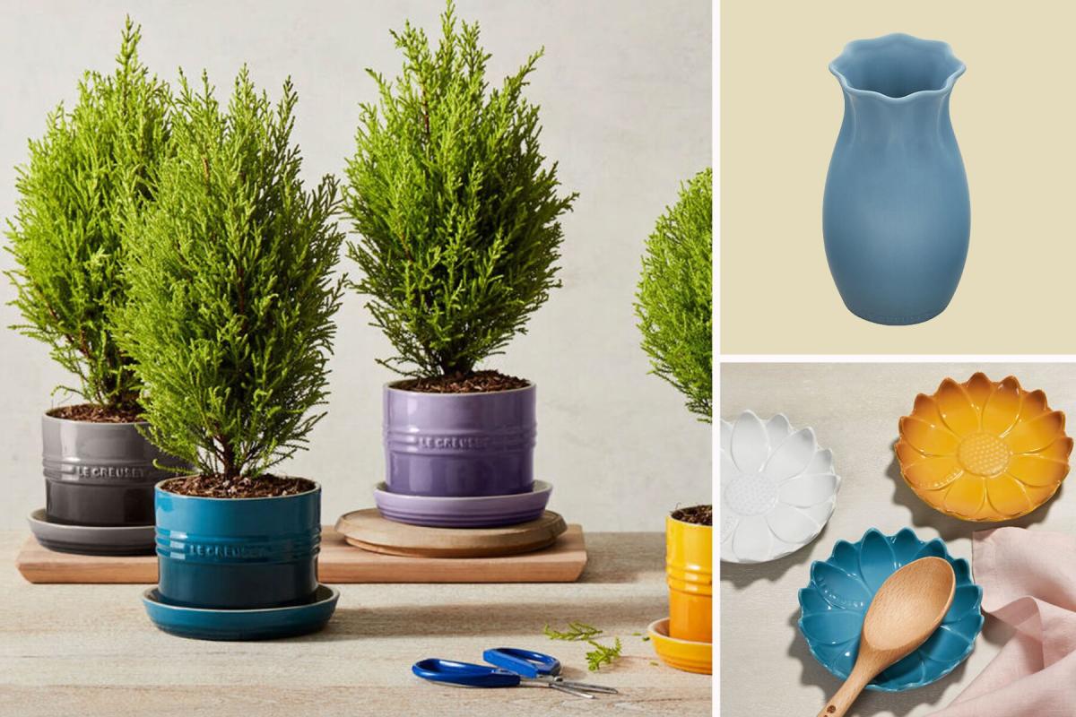 Le Creuset's Accessory Line Is as Covetable as Its Cookware: Get the  Brand's Herb Pots, Spoon Rests, Vases, and More for Under $50