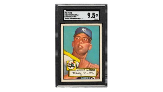 The Most Expensive Baseball Trading Card Ever Sold