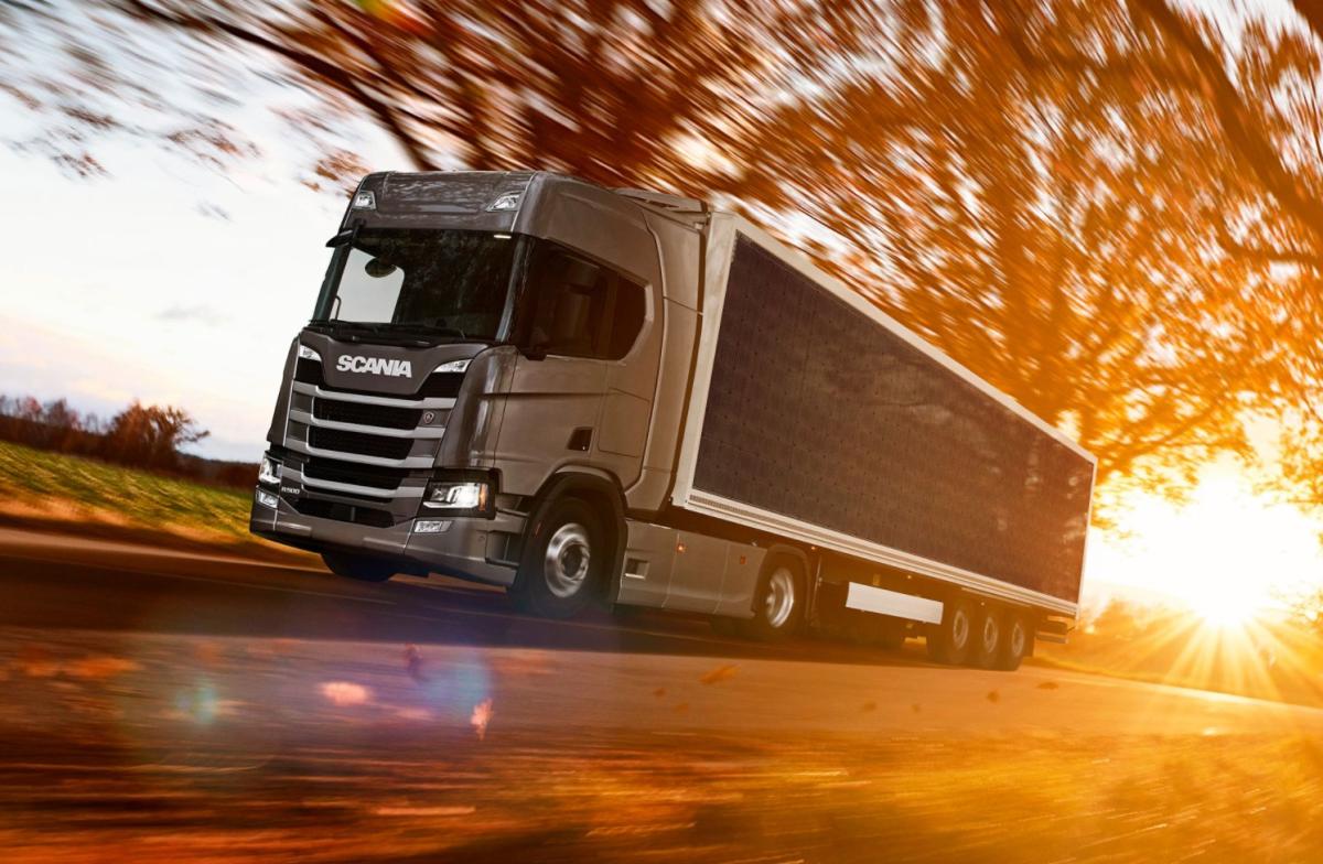 solar panels on trucks