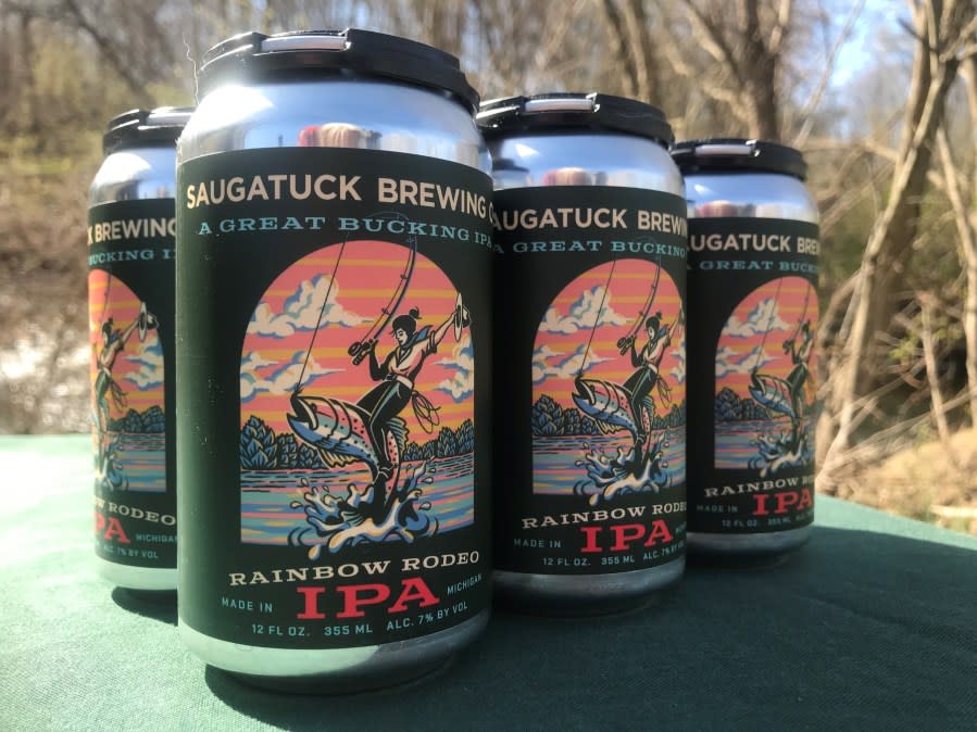 Saugatuck Brewing Company is partnering with the Michigan Department of Natural Resources during this year's trout fishing season to raise funds and awareness for habitat restoration. (April 25, 2024)