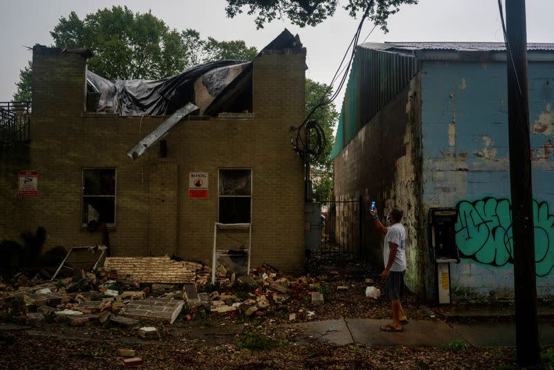 Hurricane Zeta in New Orleans