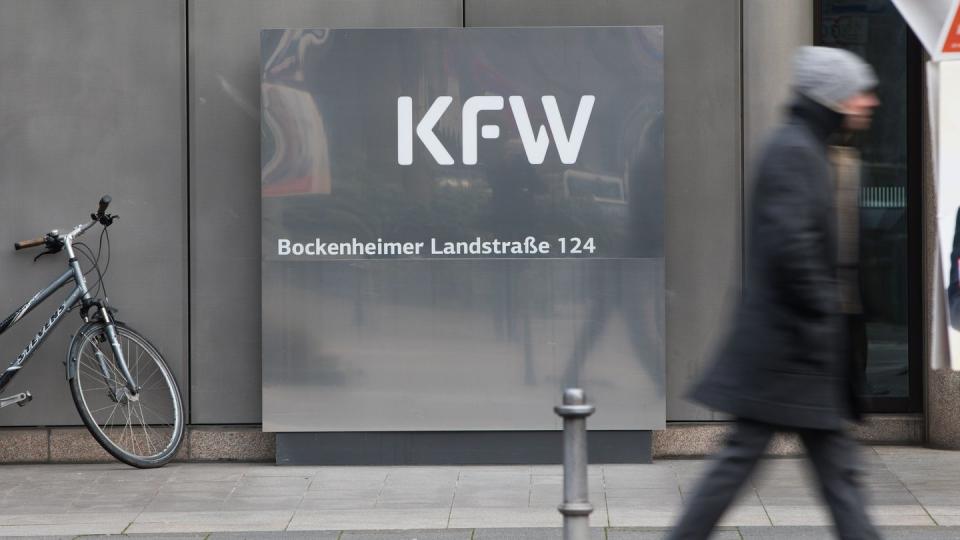 Die KfW-Zentrale in Frankfurt.