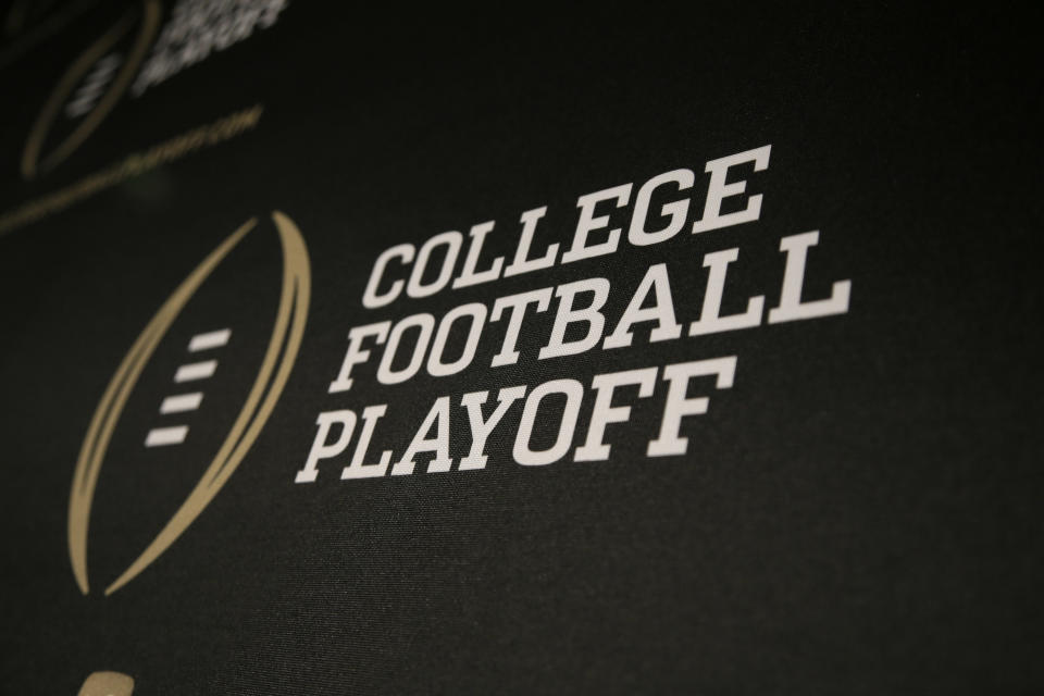 What will the College Football Playoff look like in 2024 and beyond? It remains to be seen. (AP)