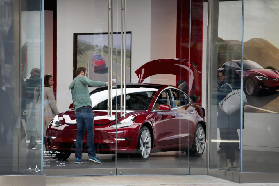 Just because Tesla is delivering some Model 3 units outside the US doesn't