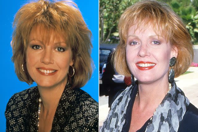 <p>ITV/Shutterstock, Ron Galella, Ltd./Ron Galella Collection via Getty</p> Anne Schedeen on 'Alf' in 1986 and in 1988